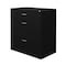 Space Solutions 30 in.W 3 Drawer Lateral File Cabinet for Home/Office, Fits Letter/Legal Sizes, Black 25070 - alternate 13